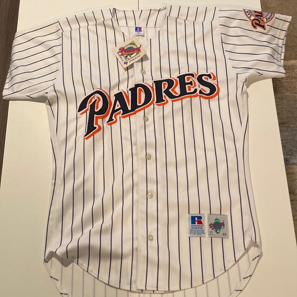Authentic Russell Padres Jersey NWT - Picture 1 of 6